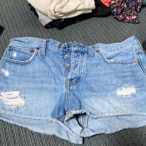 Madewell jean shorts